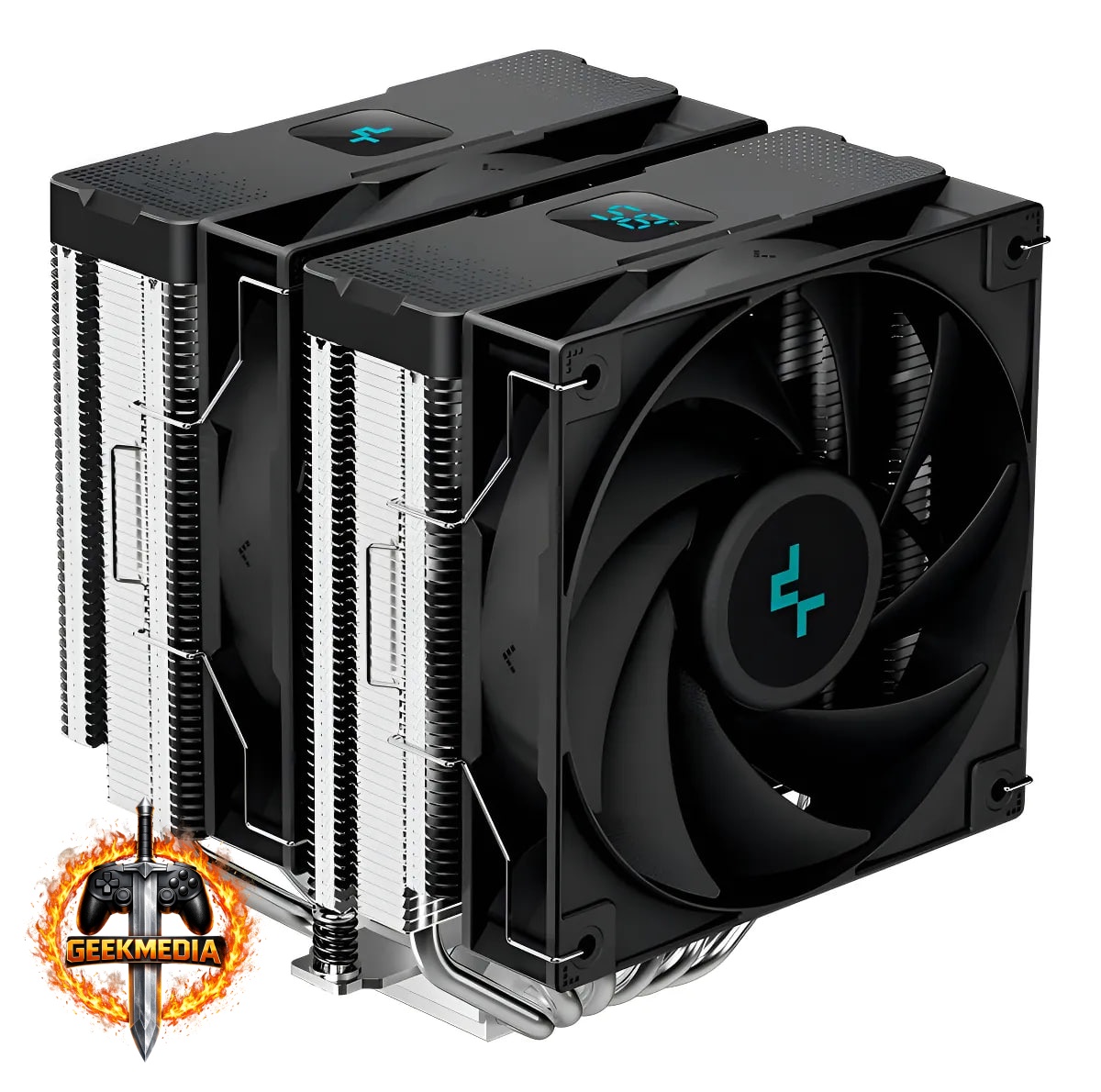 Air Cooler Ag620 Digital Com Monitoramento Deepcool Preto