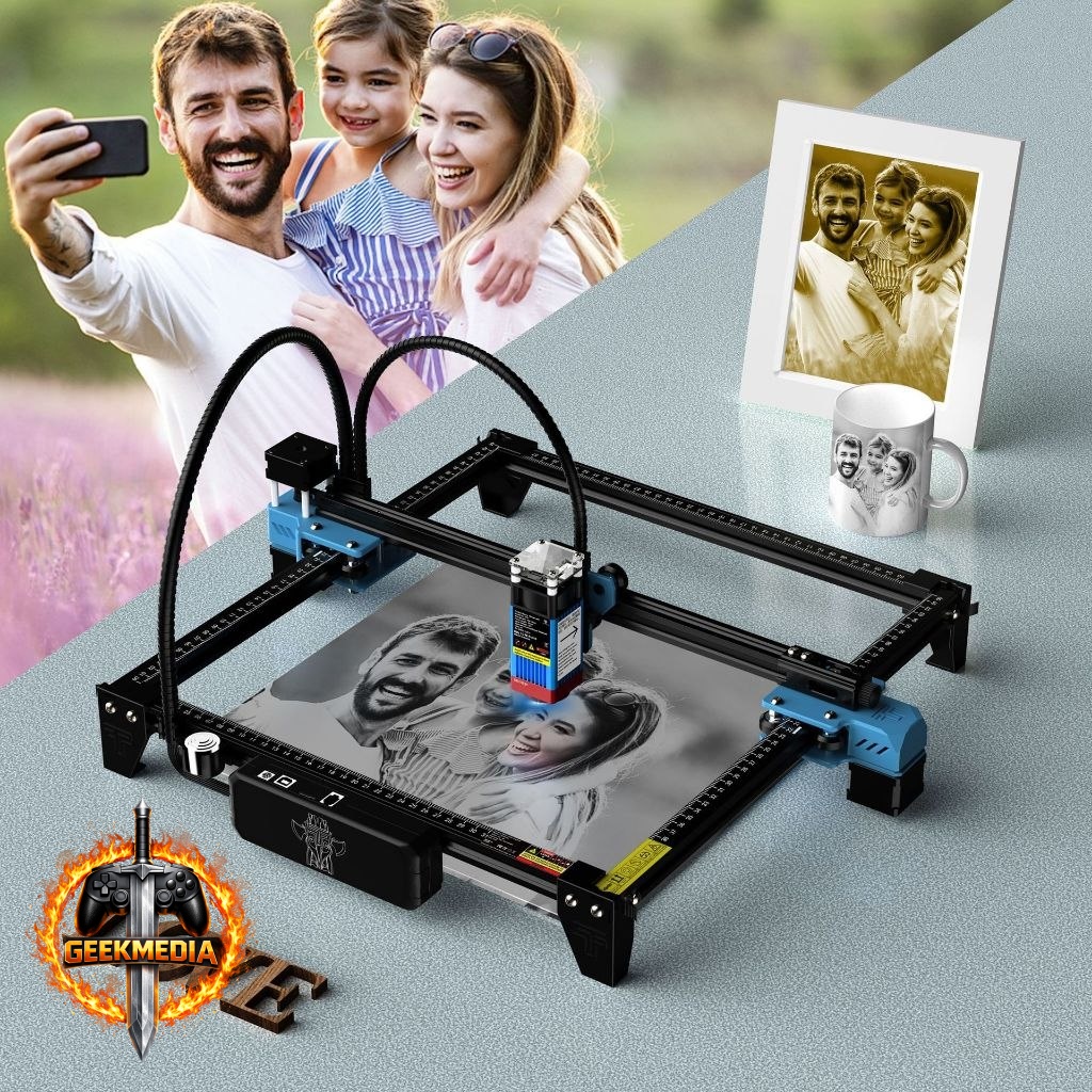 Máquina Gravadora Laser 40W TTS-55 Pro