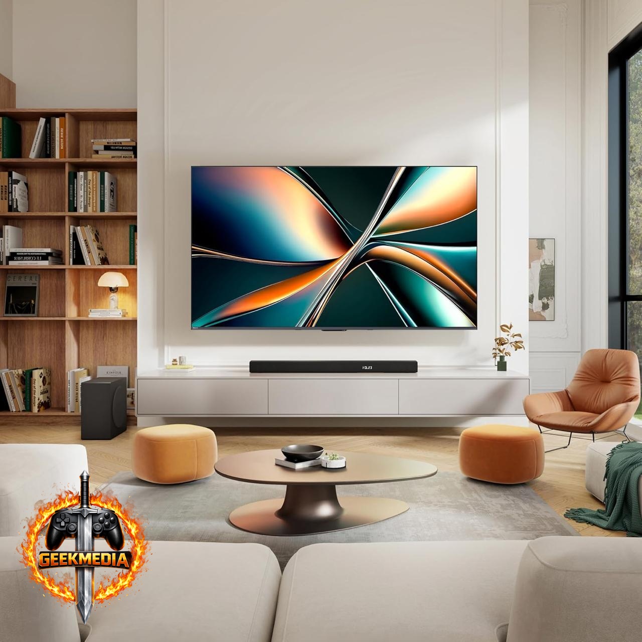 Smart TV Hisense 55" 4K Mini LED 144Hz