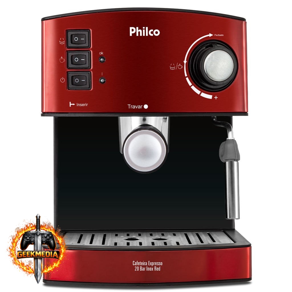 Cafeteira Expresso Philco 20 Bar PCF24 Inox