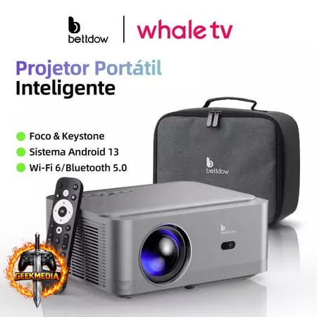 Projetor BETTDOW AC1082 Full HD 1080P 4K