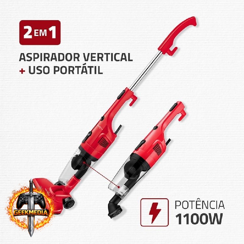 Aspirador de Pó Mondial Turbo Cycle 1100W 220V