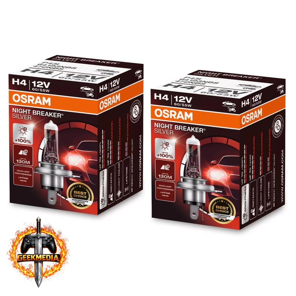 Par de Lâmpada Farol Osram Original