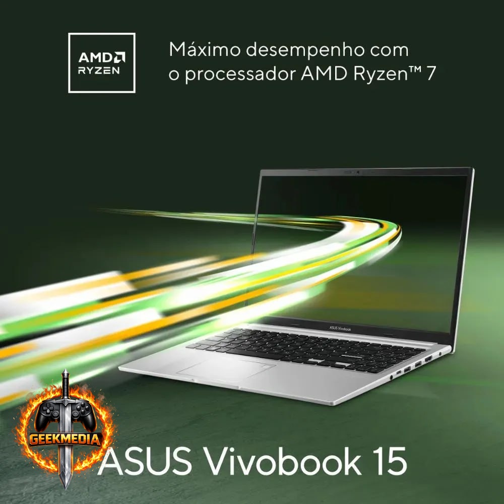 Asus Vivobook 15 Ryzen 7 512GB 8GB RAM