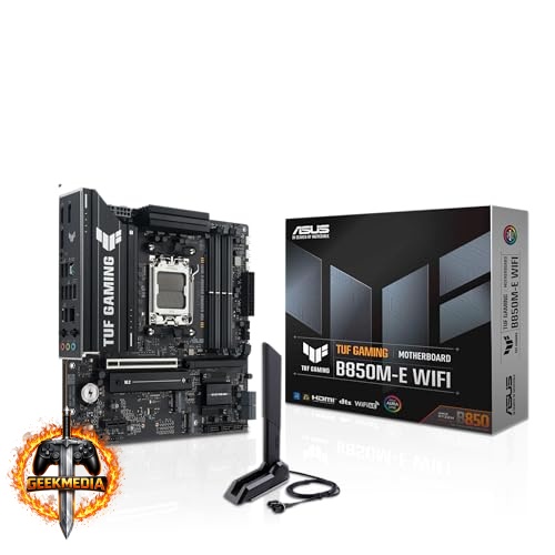 ASUS Placa-mãe TUF B850M-E Gaming Wi-Fi