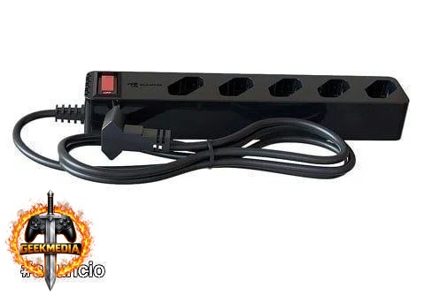 Filtro de Linha  DPS ICLAMPER 5 Tomadas LCF Preto