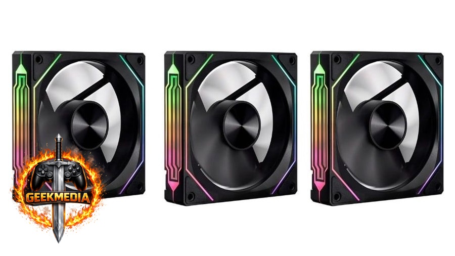 3X Ventoinha Pichau Ventus Nx Reverse, Argb, 120mm