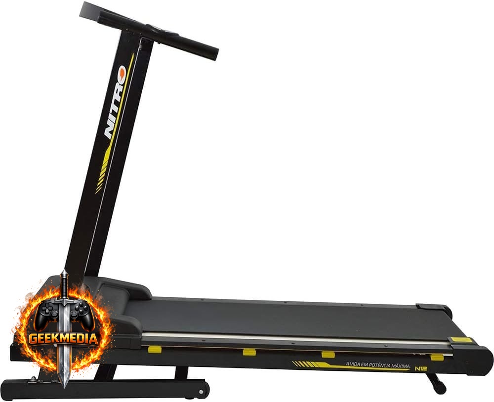 Esteira Ergométrica Dobrável Nitro N12 2,1 Hp Polimet CD