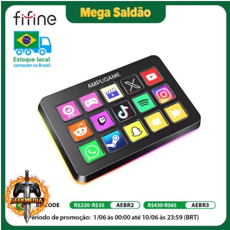 Controlador de Transmissão FIFINE D6