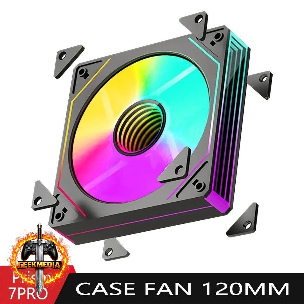 KIT 5 Fans PRISM 7 PRO Back Argb