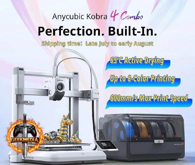 Impressora 3D Anycubic Kobra 4 Combo