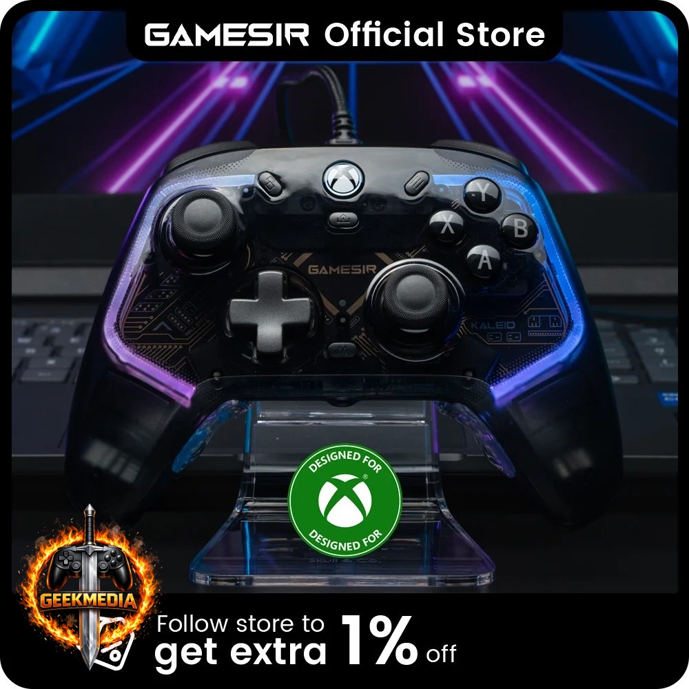 GameSir Kaleid Flux Controle com Efeito Hall