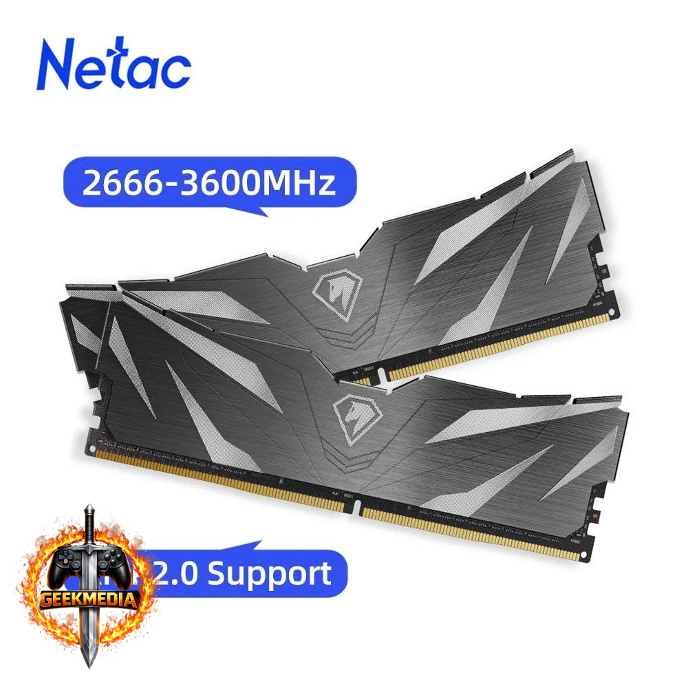 Memória DDR4 Netac 8GB 3200mhz