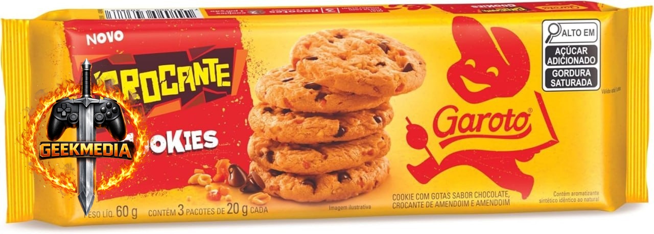 Cookie GAROTO Crocante 60g