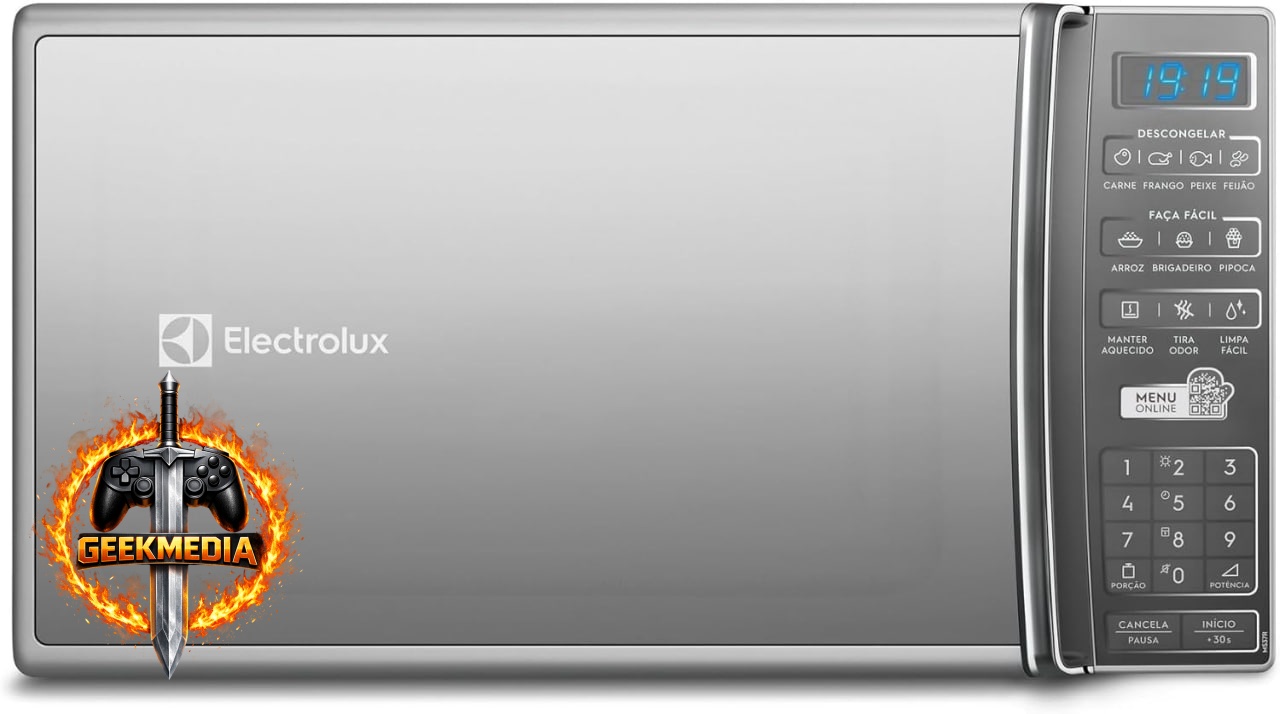 Micro-ondas Electrolux 27L Inox Espelhado