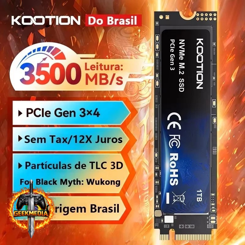 KOOTION SSD NVMe 2TB