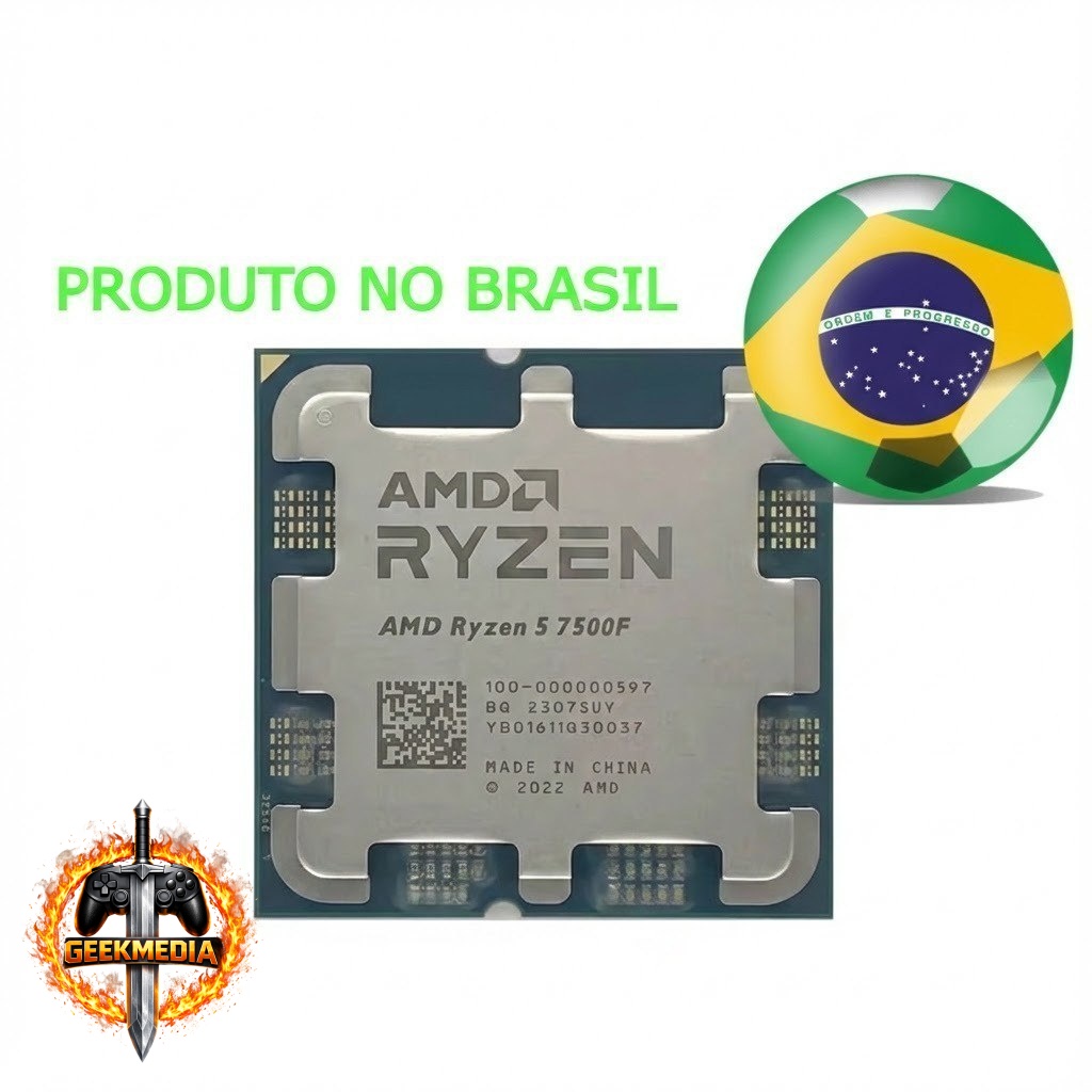 Processador AMD Ryzen 5 7500F AM5