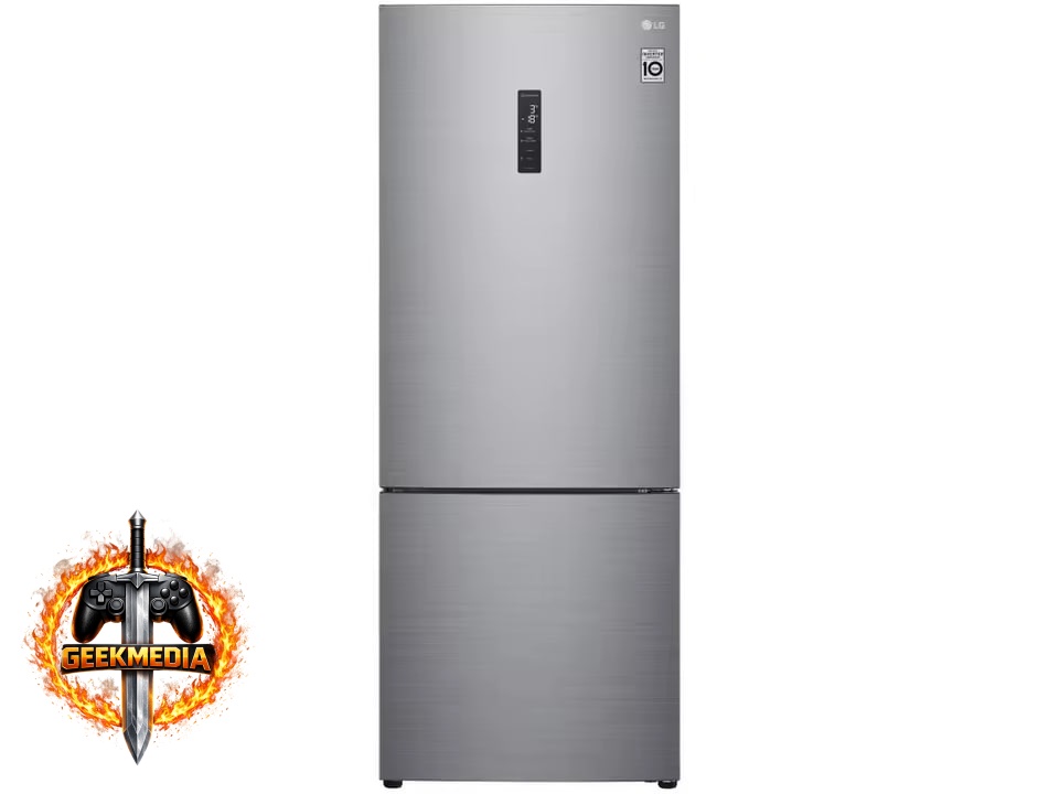 Geladeira LG Frost-Free Smart Inverse Silver 451L