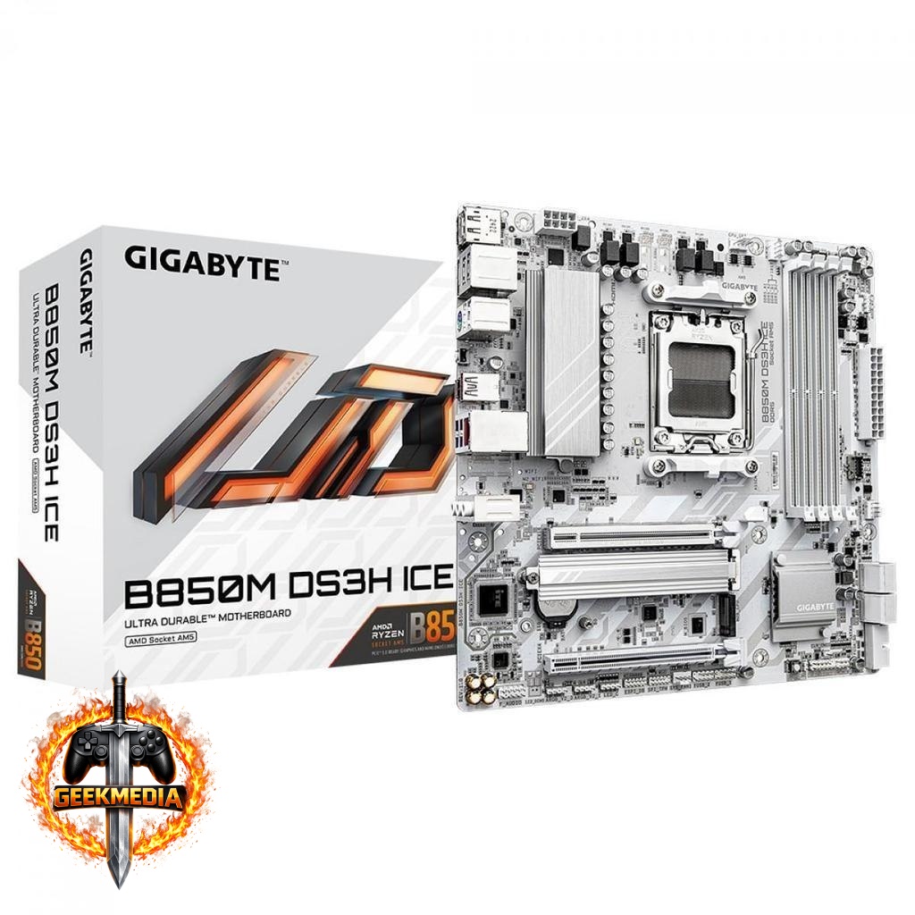 Placa Mãe Gigabyte B850M DS3H ICE