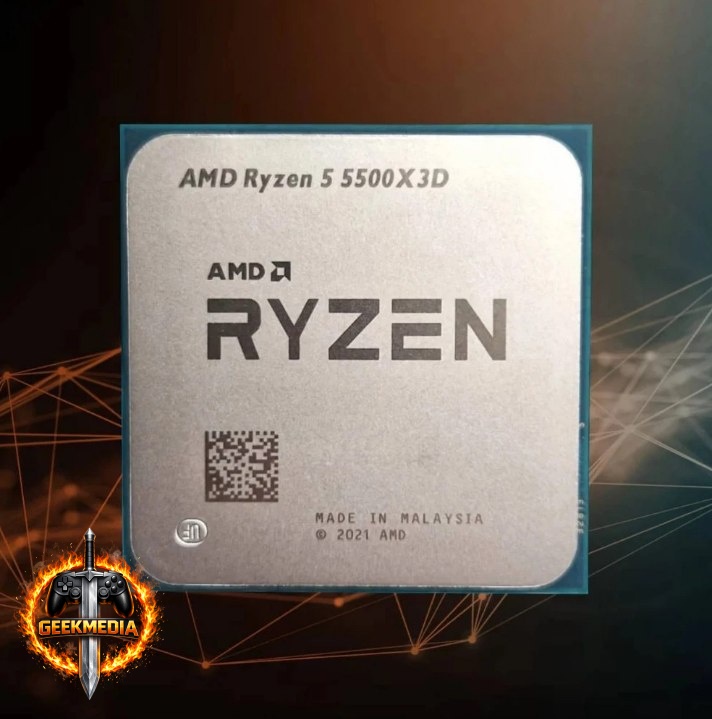 Processador AMD Ryzen 5 5500x3d