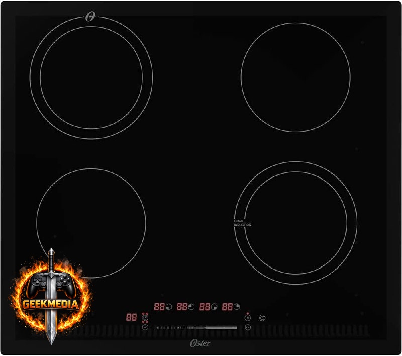 Cooktop Oster por Indução Touch Screen 4 Bocas 220V
