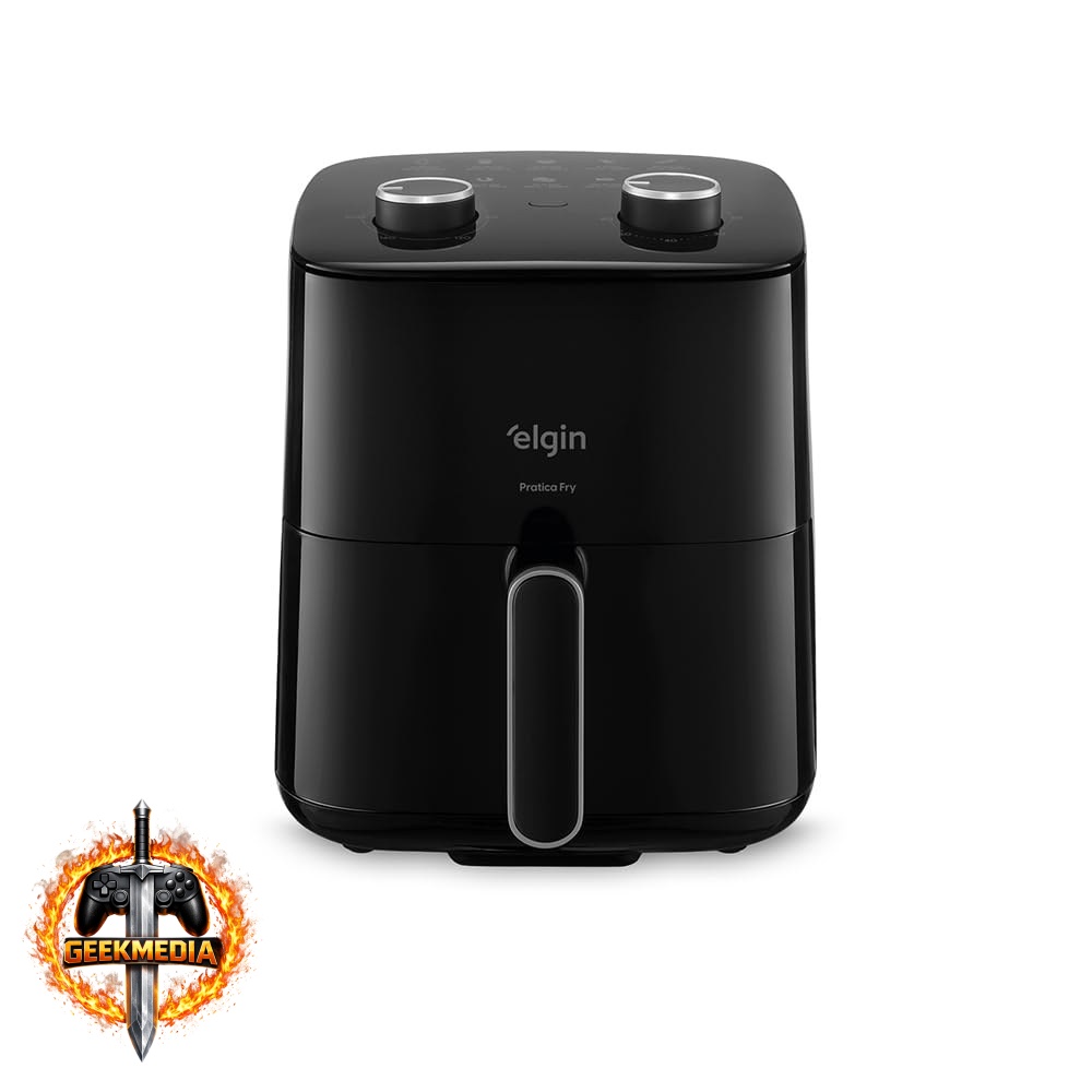 Fritadeira Elétrica Air Fryer Pratica Fry Elgin 3.7 Litros