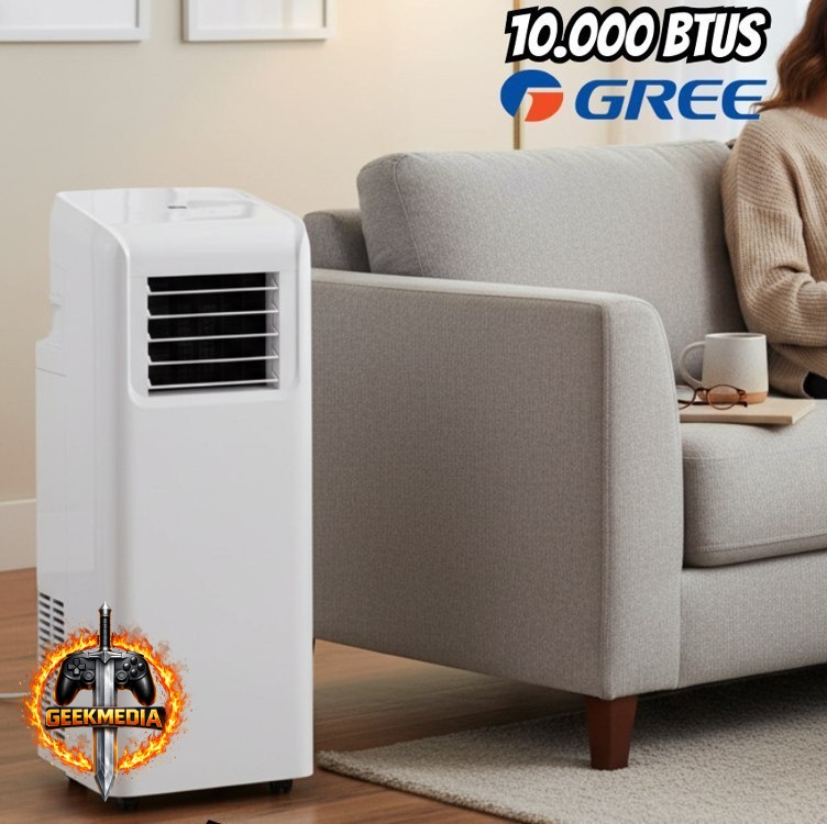 Ar Condicionado Portátil Gree 10000 BTU - Frio 110v