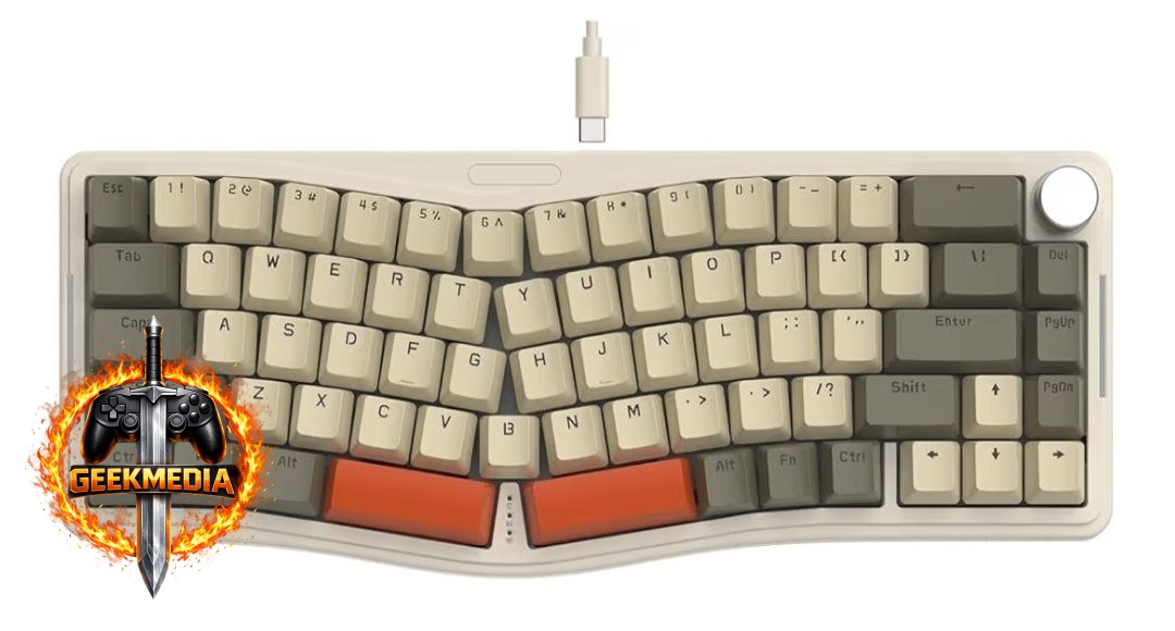 Teclado Mecânico Attack Shark AKS068 Alice, VIA