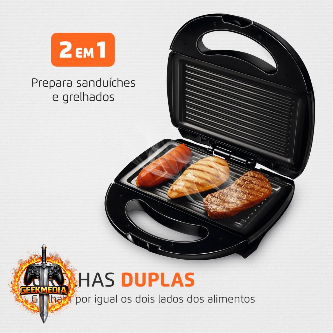 MONDIAL Sanduicheira Fast Grill & Sandwich