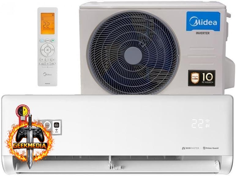 Ar-Condicionado Midea Split Inverter 12000 BTUs 220V