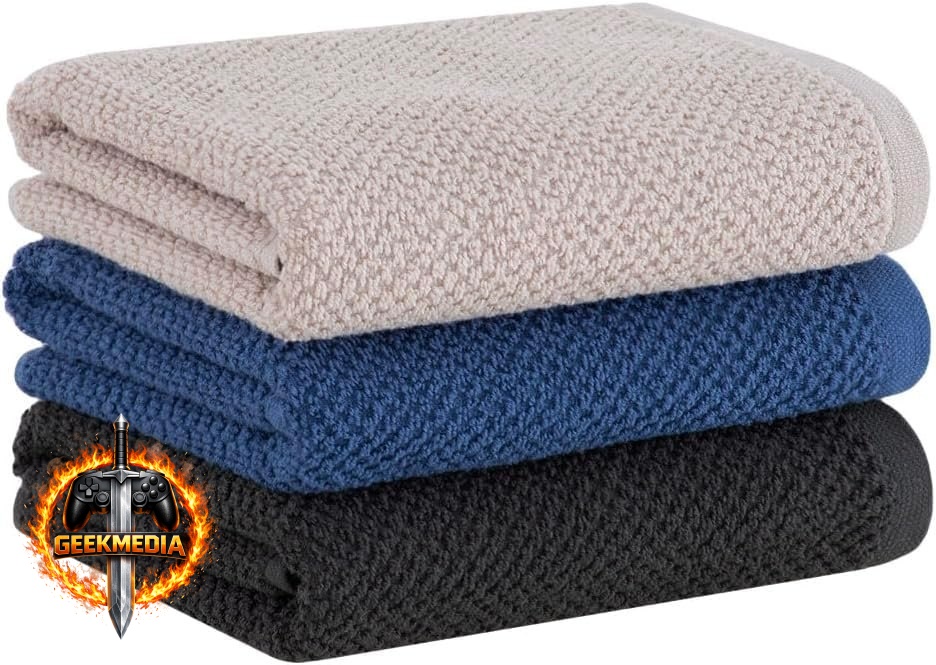 Buddemeyer Jogo de Toalhas Gourmet Quadriculado 3 peças