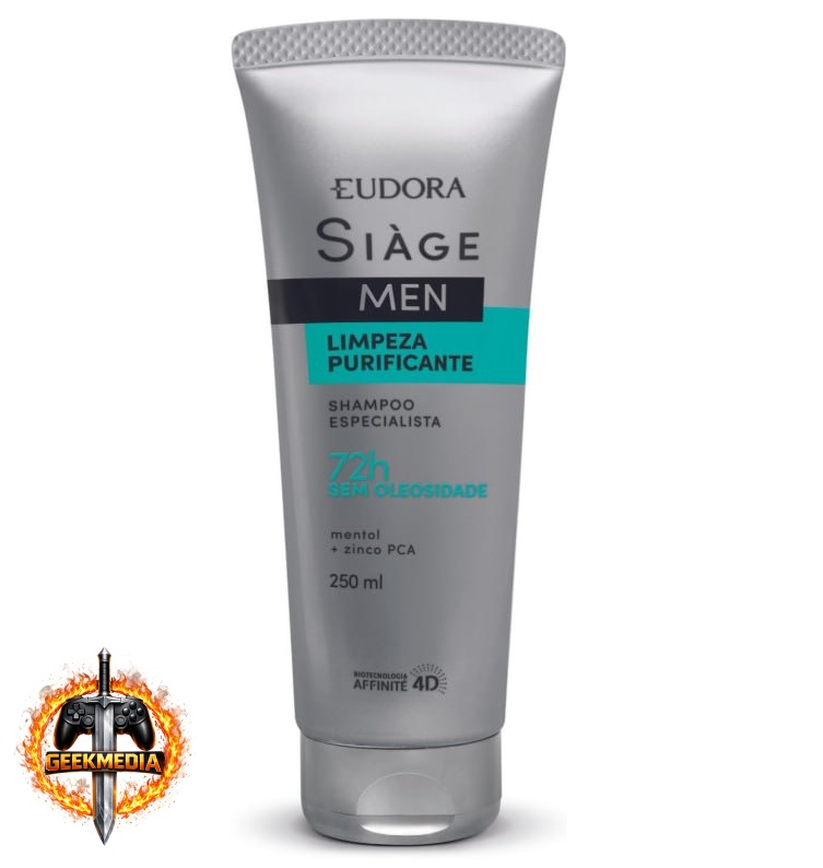 Eudora Siàge Shampoo Limpeza Purificante Men 250ML