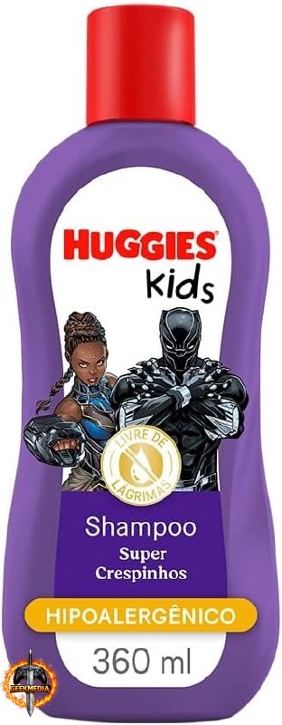 Huggies Super Crespinhos Pantera Negra 360ml