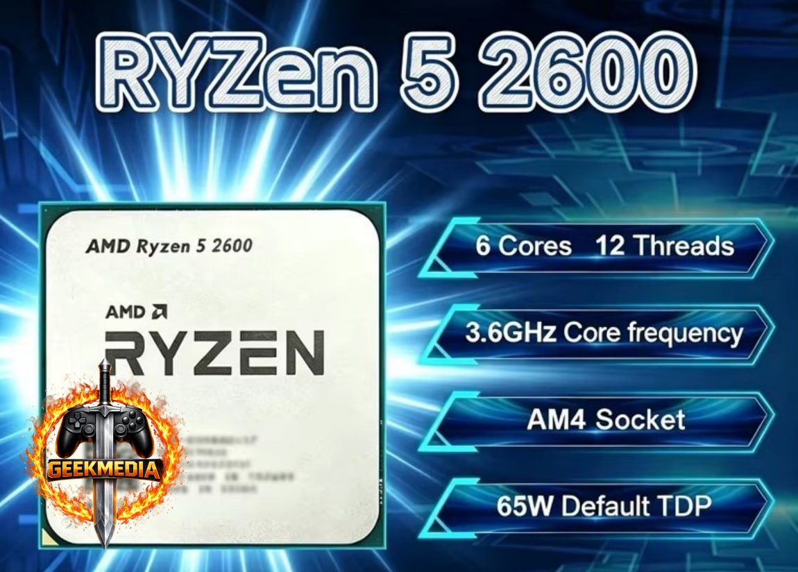 Processador AMD Ryzen 5 2600