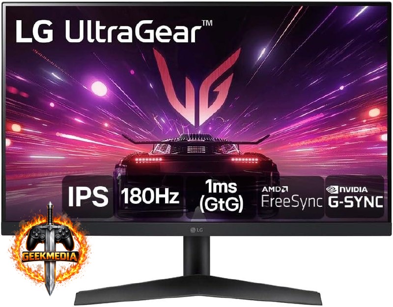 Monitor Gamer LG UltraGear 24" 180Hz IPS