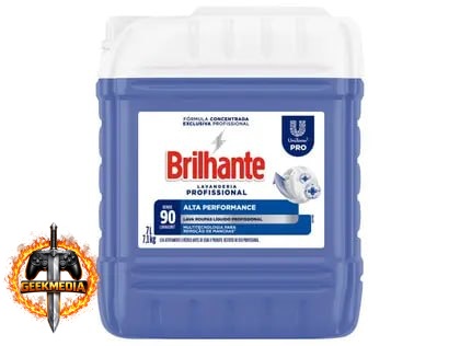 Sabão Líquido Brilhante Alta Performance Concentrado Profissional 7L