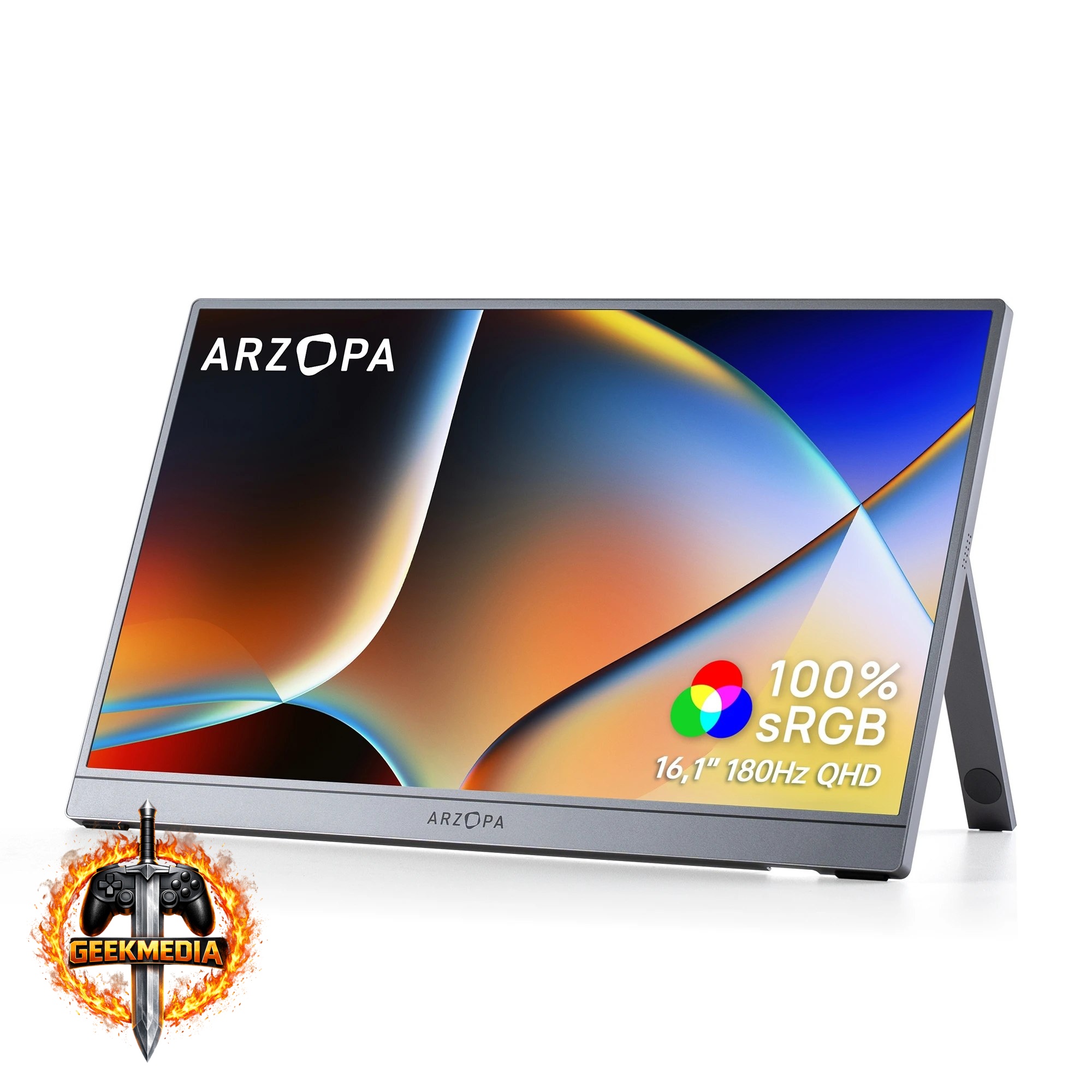 Monitor Portátil Unew 15,6" 1080P IPS