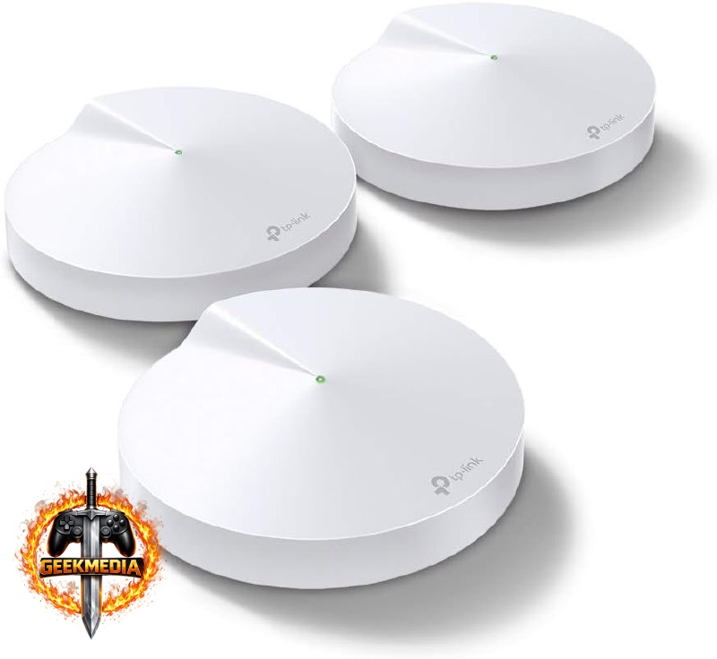 TP-Link Deco M5 Wi-Fi Mesh AC1300 Gigabit 5GHz - 3-pack