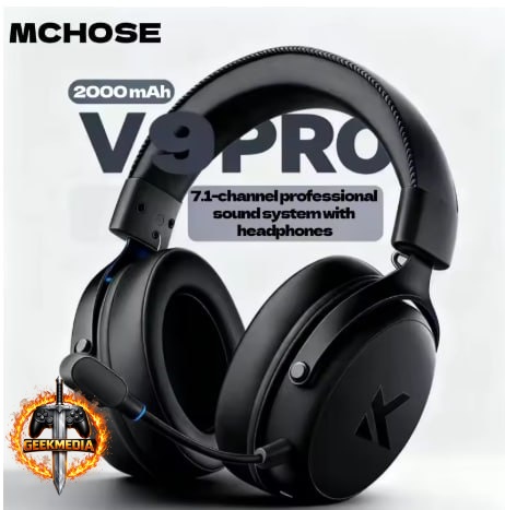MCHOSE V9 Turbo Headset Gamer Sem Fio