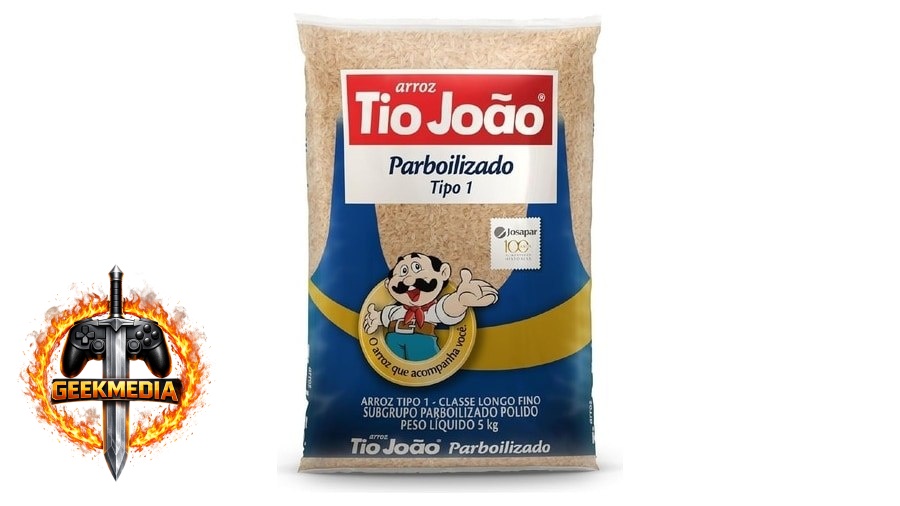 Tio João Arroz Parboilizado 5Kg
