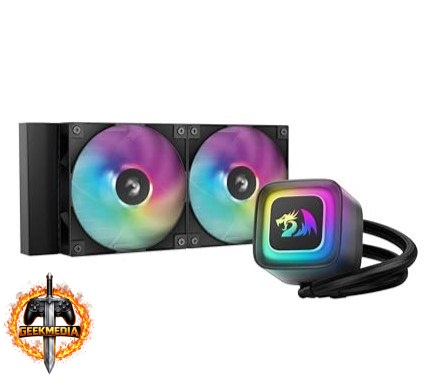 Water Cooler GamerStorm X Redragon LE240 RD Preto RGB