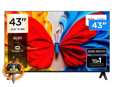 TCL QLED 43" Full HD - Google TV - 2 HDMI
