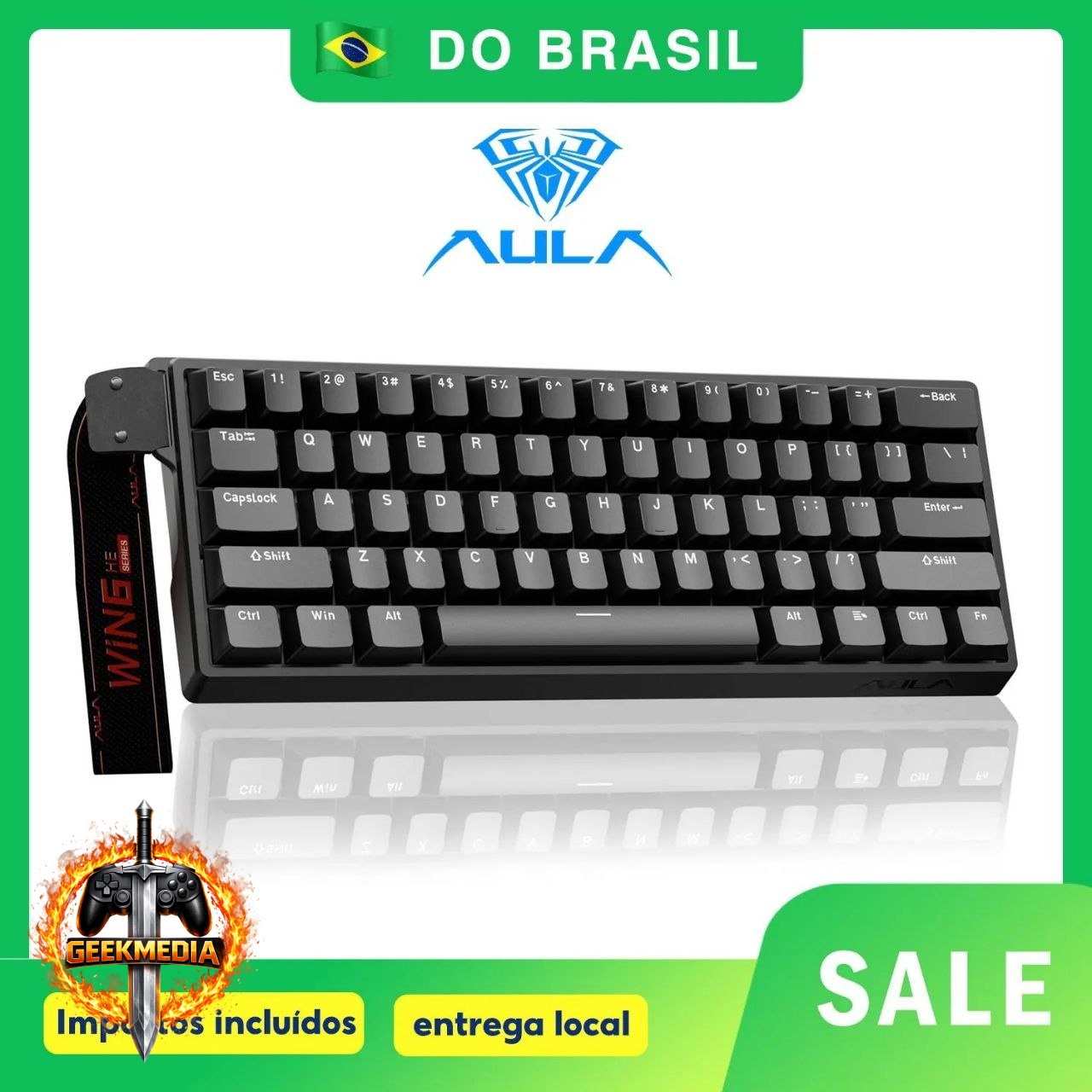 Teclado Magnético Aula WIN 60 HE