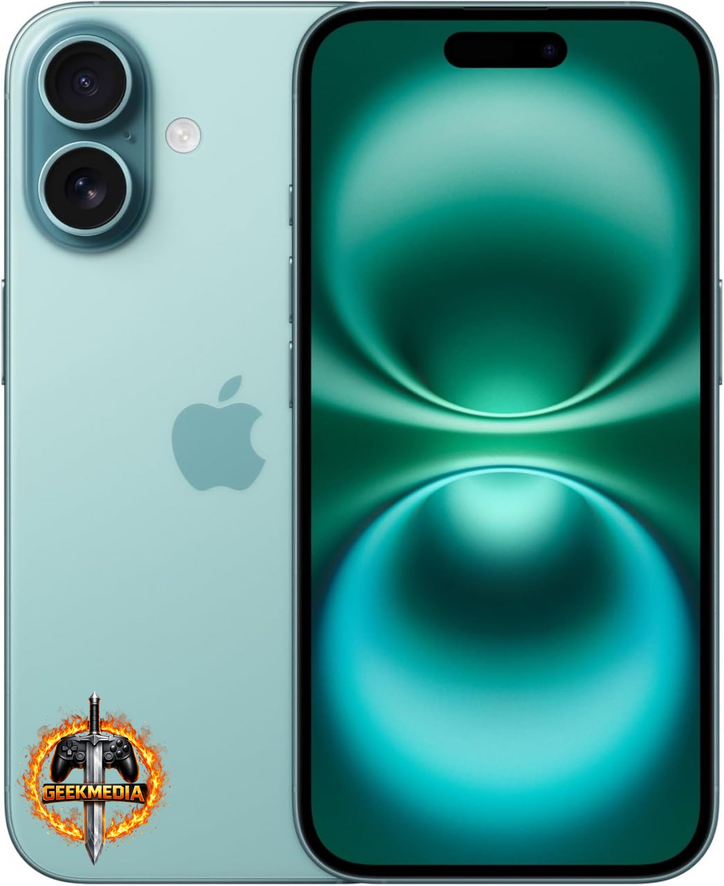 Apple iPhone 16 128GB - Verde-acinzentado