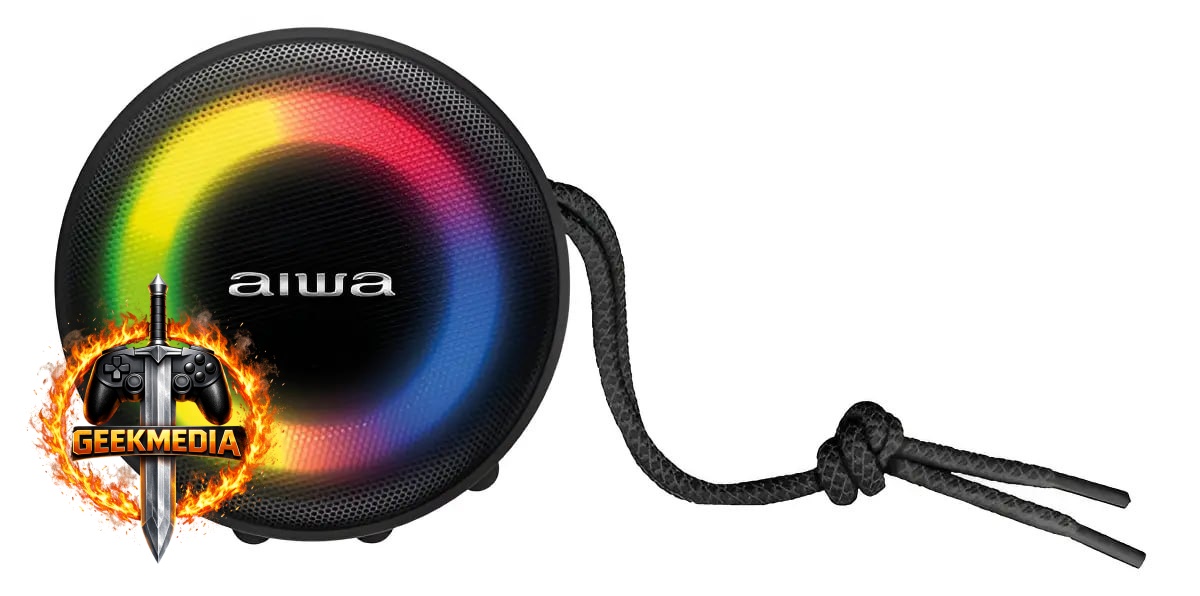 Aiwa Speaker Bluetooth AWS-SP-02 - Som Portátil 360