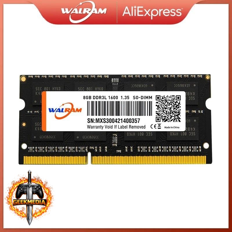 Memória RAM DDR4 Walram para Notebook