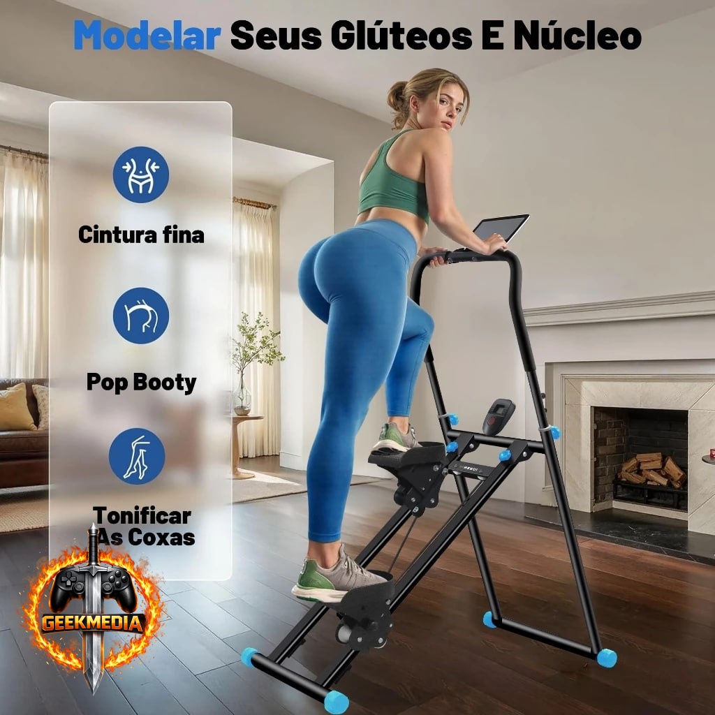 Esteira Escada HEROI Dobrável para Casa