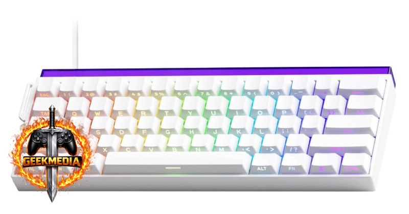 Teclado Magnético Gamer Veekos Shine60 HE