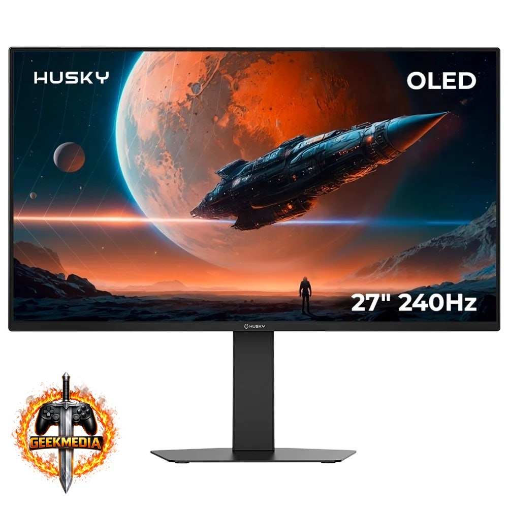 Monitor Gamer Husky Boreal OLED 27" QHD 240Hz
