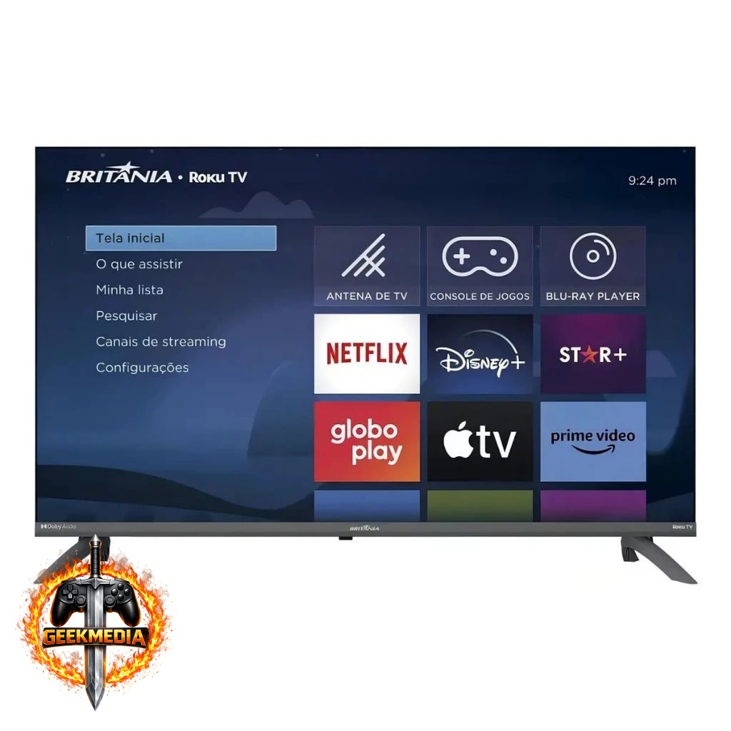 Smart TV 40" Britânia B40CRA Full HD